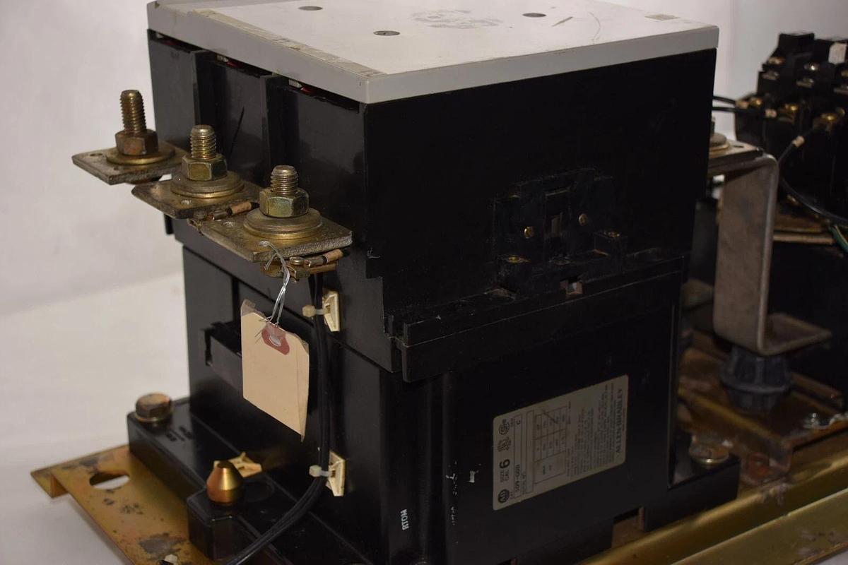 Used Allen Bradley AB SIZE Sz 6 Starter 509-G0D 509G0D Ser C 480v coil  Size6 Sz6