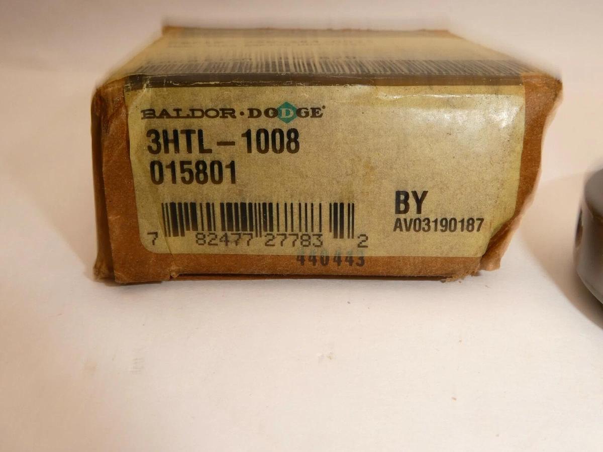 (NEW) DODGE / BALDOR 3HTL-1008 015801 Raptor Hub