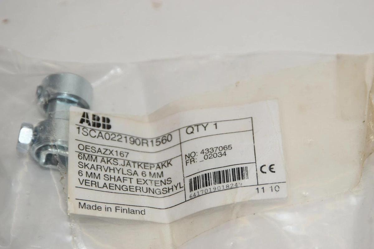 (NEW) ABB 1SCA022190R1560 OESAZX167 6mm Extension Shaft