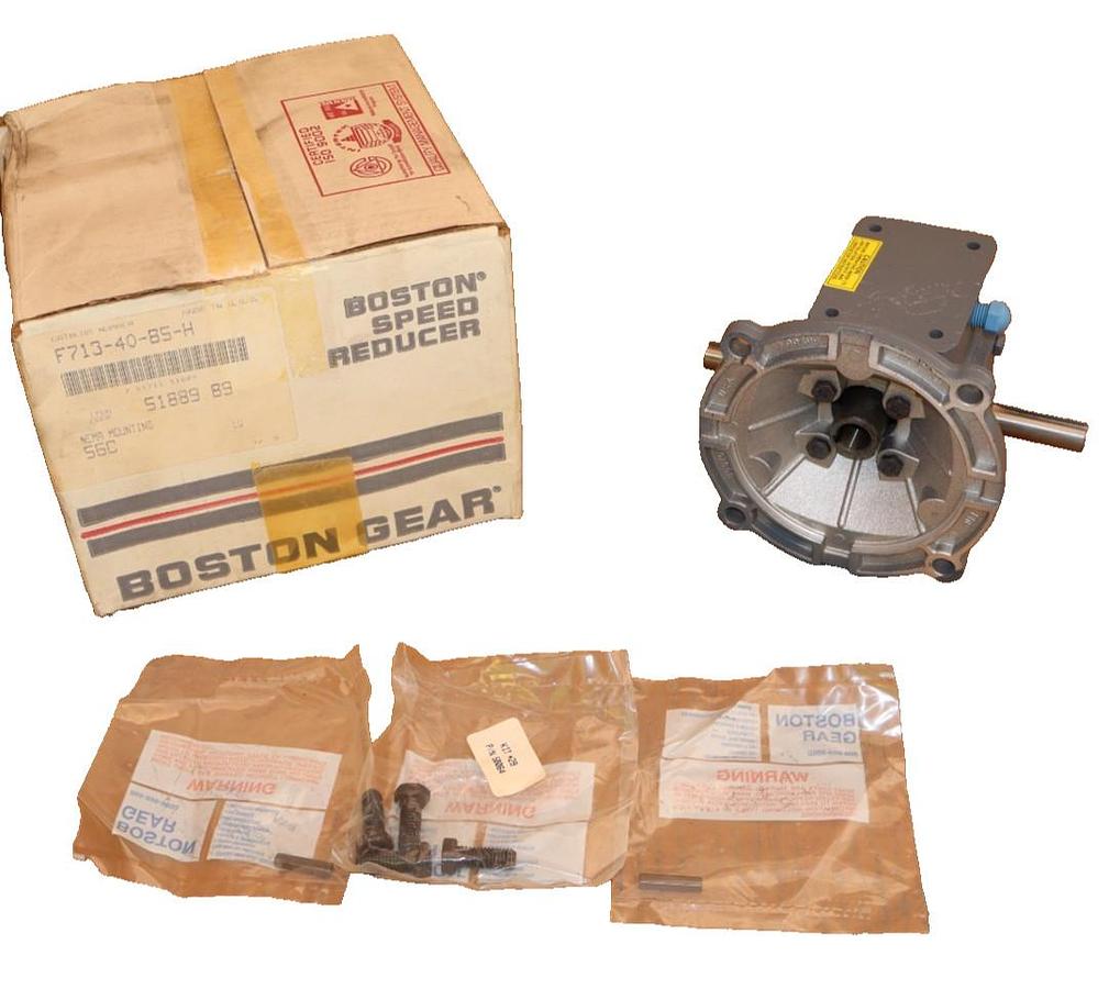 Boston Gear Box Speed Reducer F713-40-B5-H F71340B5H Ratio 40 LV (NEW)