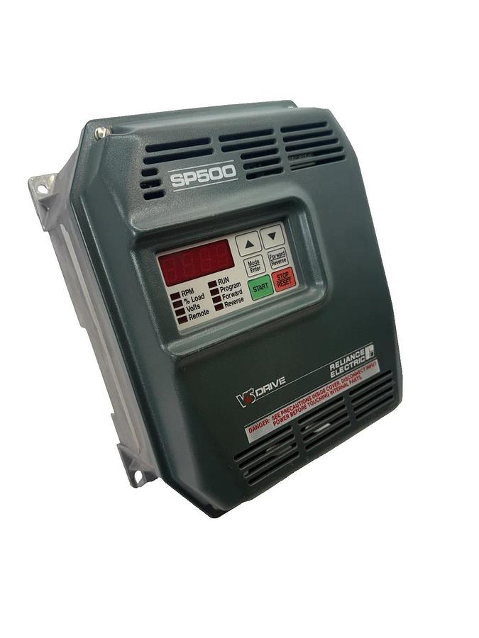 Refurbished Reliance Electric  1SU41001 SP500 VS Drive  1HP, 380 460VAC, 2.1A, 0-240HZ, 3ph