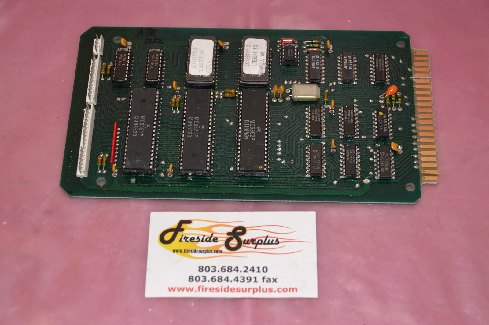 Used LIEBERT CIRCUIT BOARD CARD G12-3020 G12 3020 G123020 REV. D