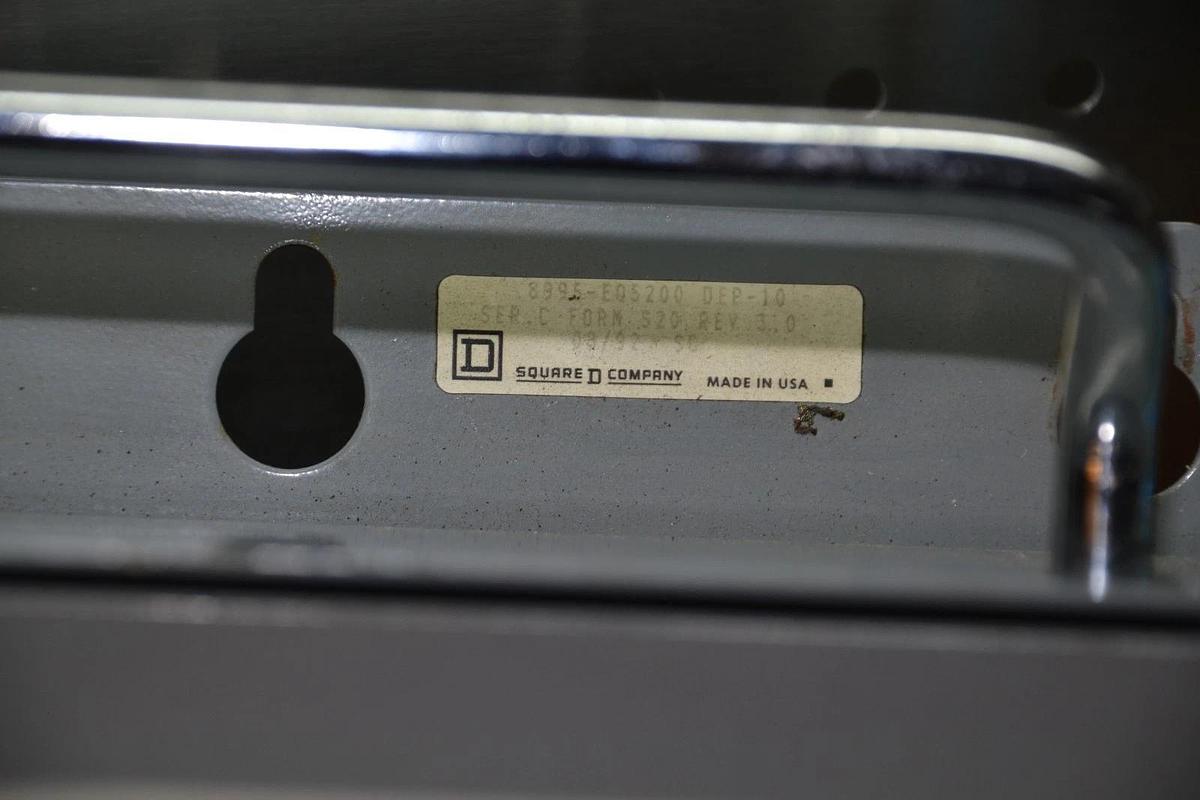 Used SQUARE D Sy/Matic EQ-5200 Welder Control 8995-EQ5200-DEP-10 8995EQ5200DEP10
