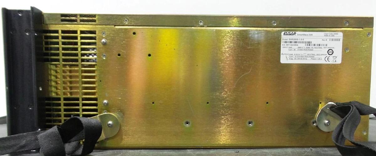 Used Elgar SW5250S-1-0-0 Power Supply AC 0-312V Slave Unit for SW5250 SW5250 S 1 0 0