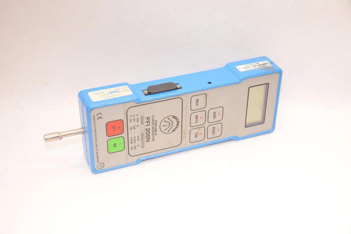 Used MECMESIN PFI 200N PFI-200N PFI200N Portable Force Indicator