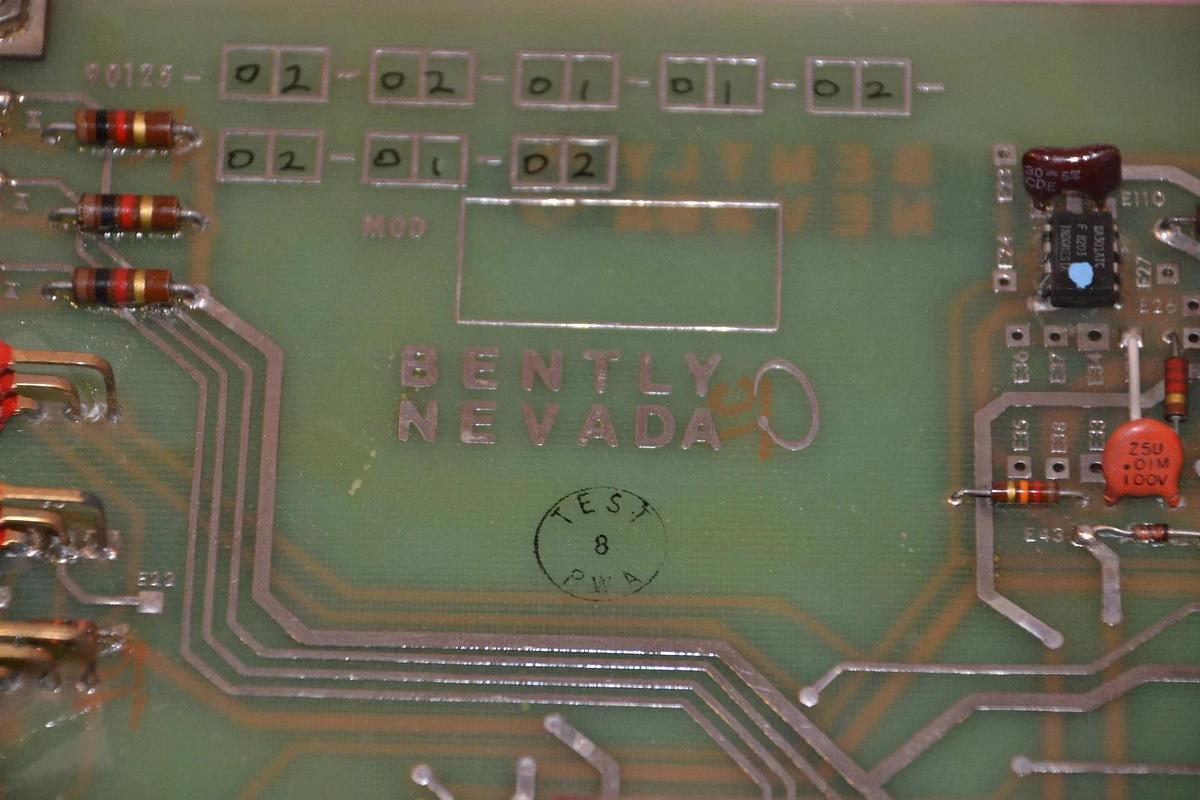 Used BENTLY NEVADA BOARD CARD PWB 90127-02M 90127 02M PWA 90126-02K 90126 02K
