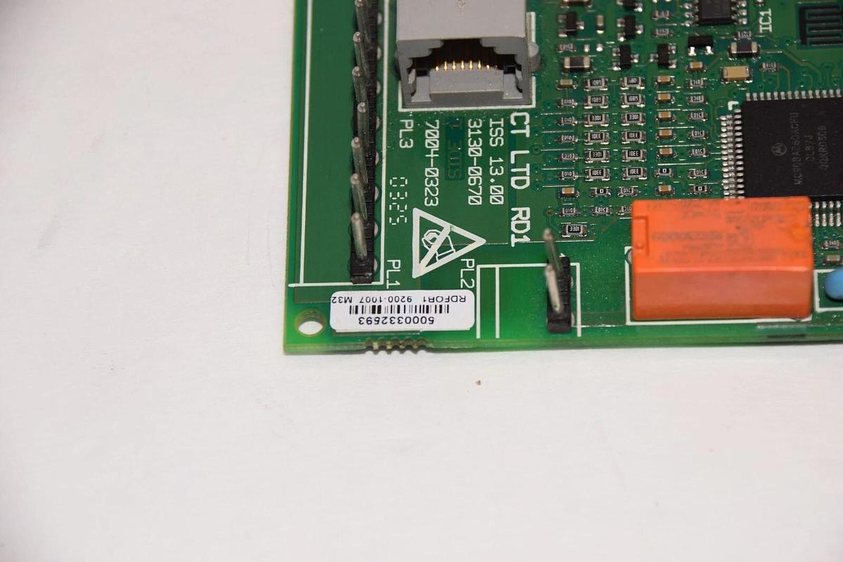 Used CONTROL TECHNIQUES / CTD Display Drive Board 3130-0670 RD ISS 13.00 7004-0323