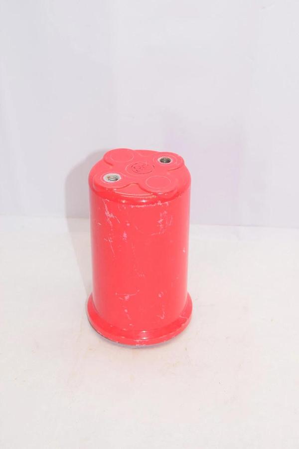 (NEW) 686C15G01 1051345 Indicator Standoff Fuse Red Poly Isolator 3/8"x16