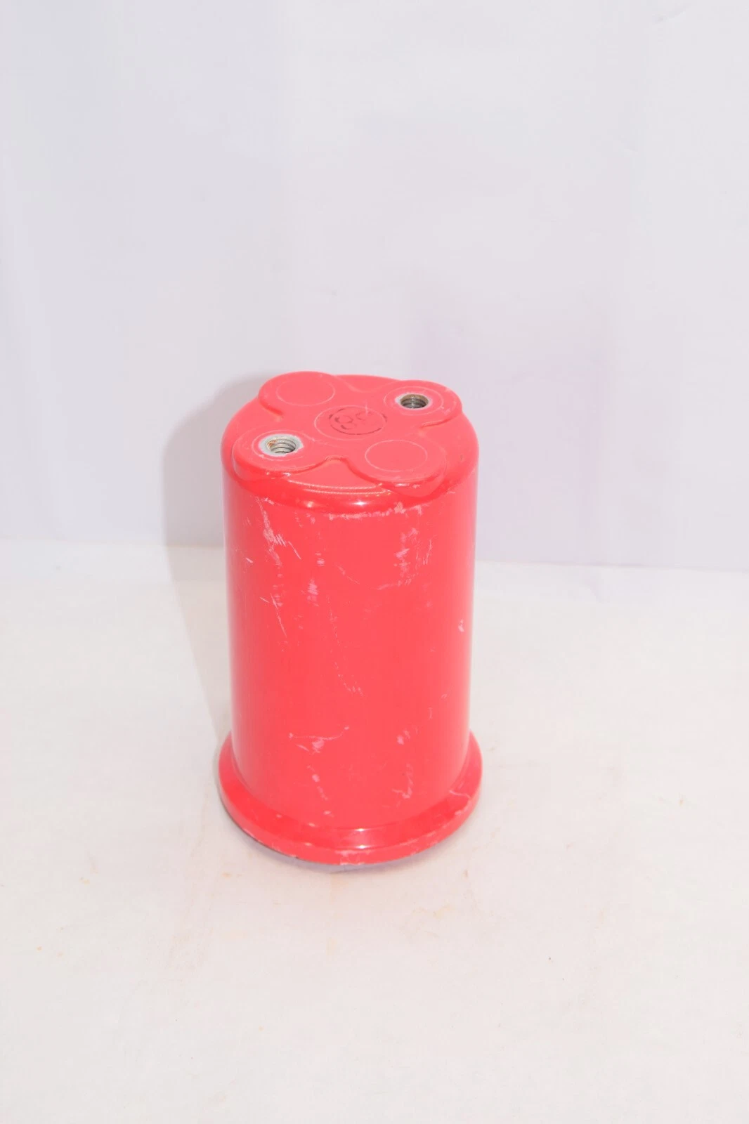 (NEW) 686C15G01 1051345 Indicator Standoff Fuse Red Poly Isolator 3/8"x16