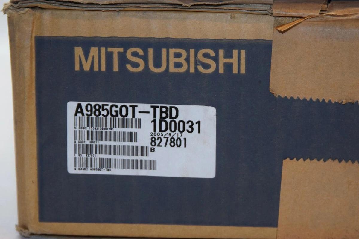 Mitsubishi Melsec 900 A985GOT-TBD  A985GOTTBD Touchscreen Operator Interface NEW