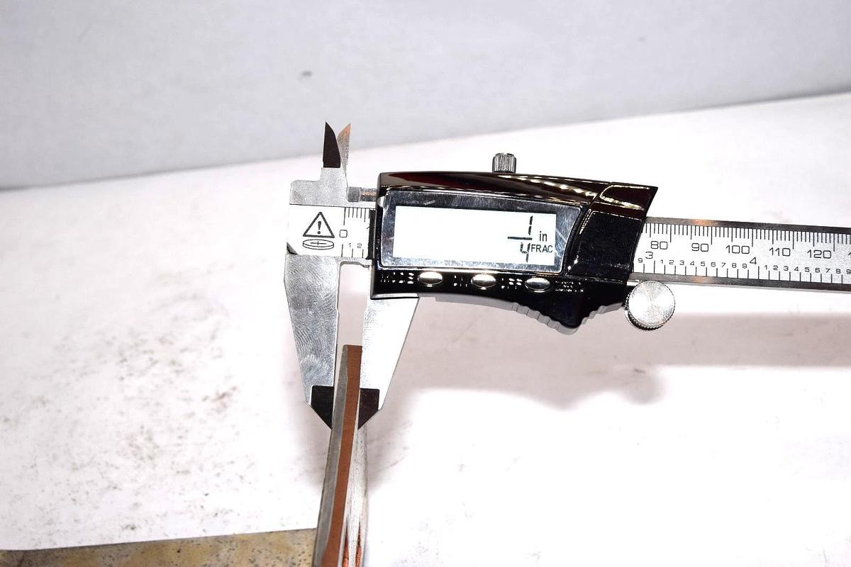 Used Buss Bar 7" x 3" x 1/4" 90° Copper