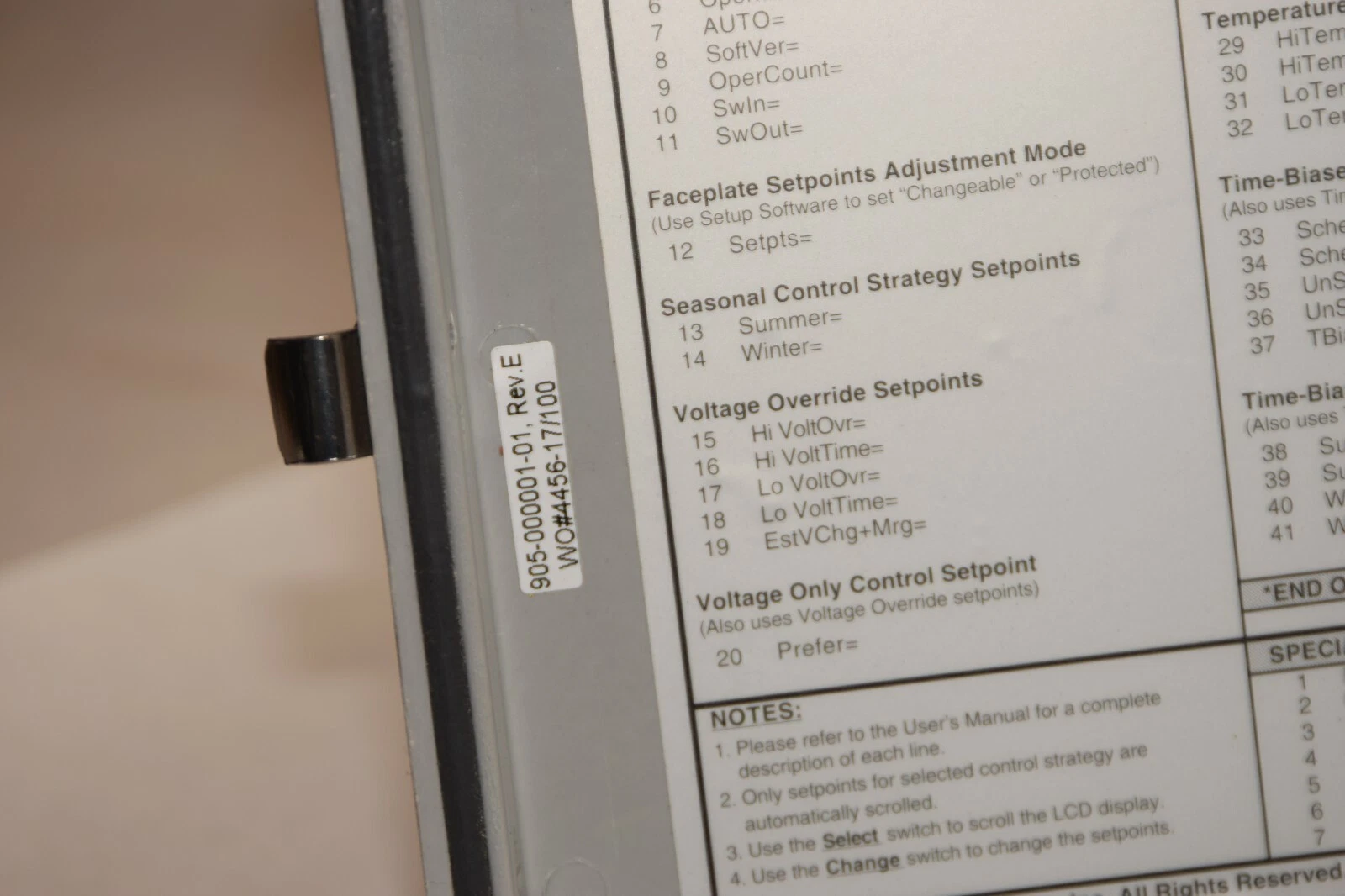 ENERGYLINE IntelliCAP IC-10H-40 Automatic Capacitor Control ICAP105S Rv 1.05 NEW