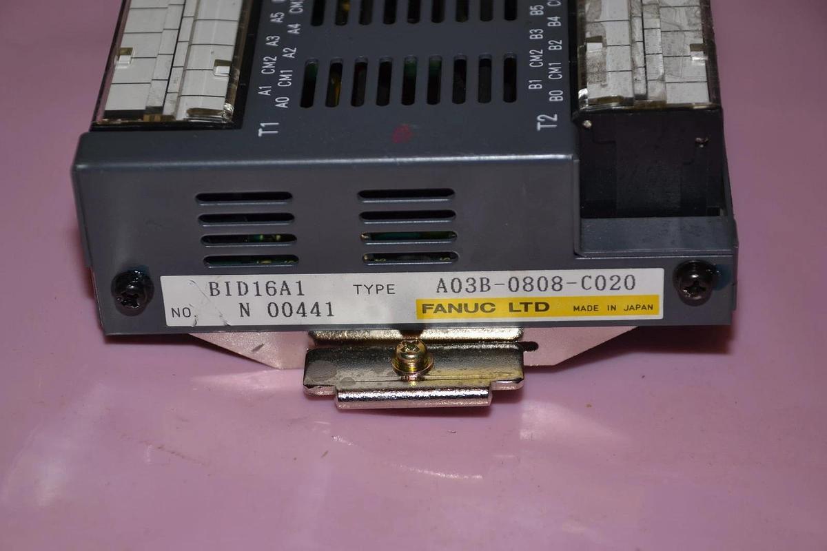 Used FANUC A03B-0808-C020 BID16A1 MODULE