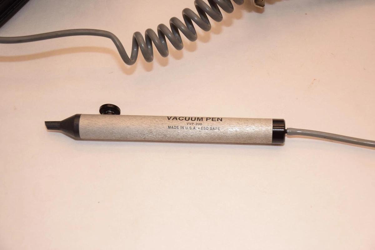 Used Techni-Tool TECHNI-STAT Tweezer-Vac TV-1000 ESD Safe 110V Vacuum System