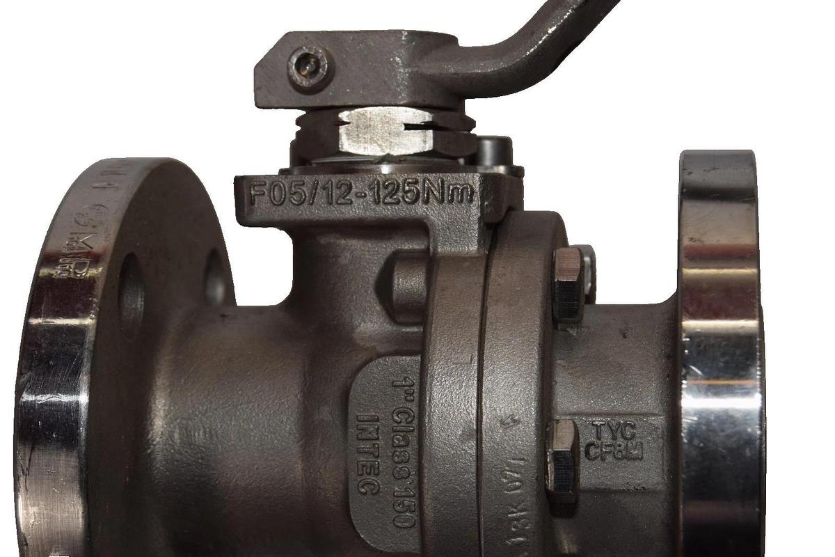 Klinger Schoneberg K200-FS/KFM RF F05/12-125Nm 1" Flange Ball Valve NEW