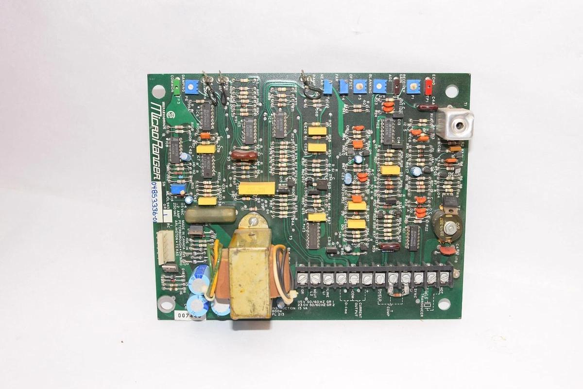 Used MINITRONICS ML10L943 , 04853336-01 Micro-Ranger Control Process Unit