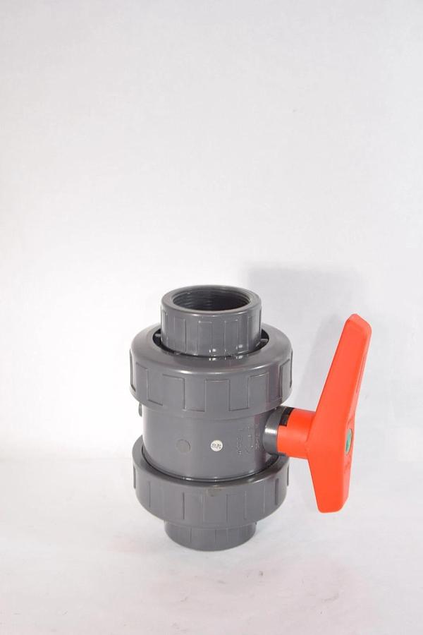 CEPEX HAYWARD  PVC Teflon 2-1/2" Threaded Socket True Union Ball Valve NEW