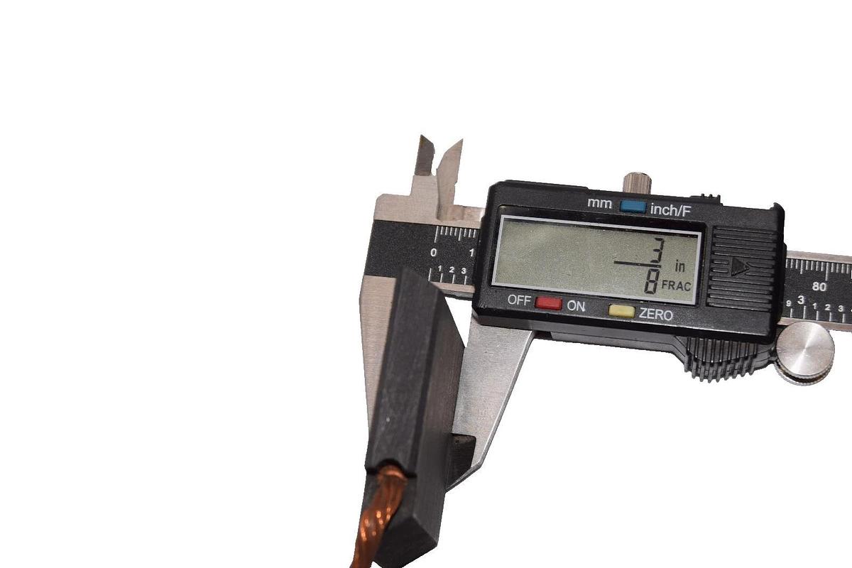 Southern 965 , 1-5/8" x 3/8" x 2"  Carbon Motor Brush  (New - Lot of 4)