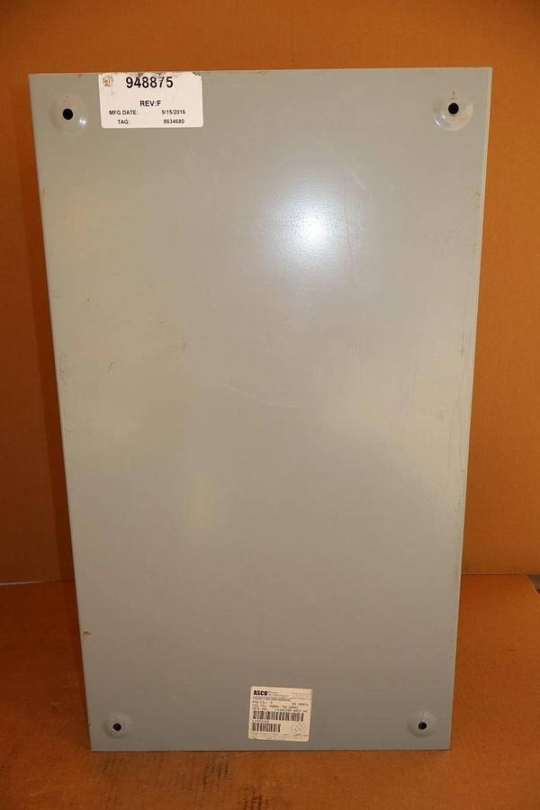 Asco Emerson Automatic Transfer Switch D03ATSA30030NGXC 30A 480v (New, take out)