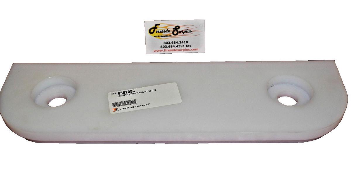 Intelligrated Chain Guide 6557086 Conveyor 4210860 UHMW 1x5 L=17.38 CTS NEW