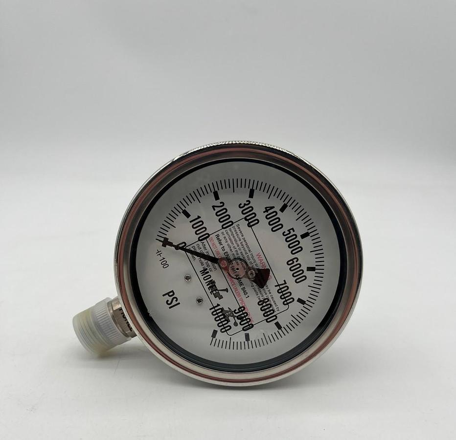 ZAVODA MFG T530-21 T53021 4218 100 PSI LIQUID FILLED PRESSURE GAUGE