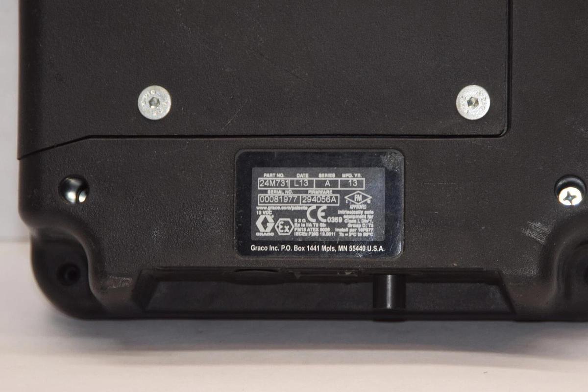 Used Graco Module PD Booth Controller Operator Interface Display Panel 24M731