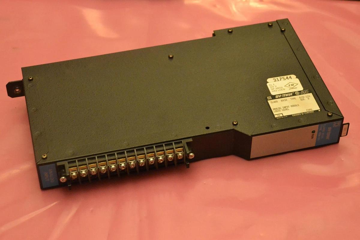 Used SQUARE D SY/MAX ANALOG INPUT MODULE 8020 SCP-522 8020SCP522 SCP 522