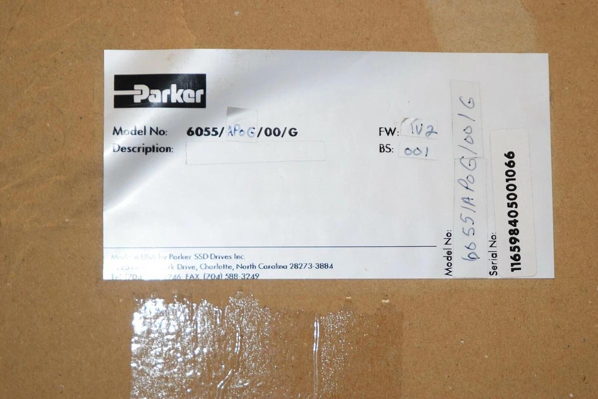 PARKER EUROTHERM SSD Siemens Comm Interface HVAC10 6055/APOG/00 6055/APOG/00/G