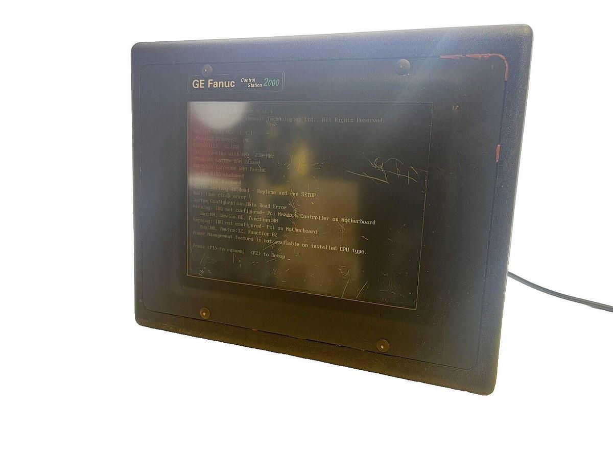 Used GE Fanuc Display Station 2000 IC752WTA005-BB Operator Interface