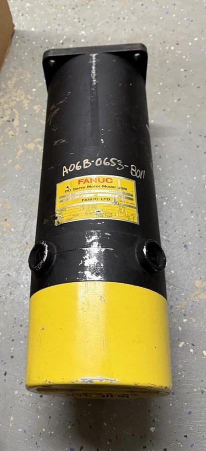 Fanuc DC Servo Motor  30M A06B-0653-B011  A06B0653B011