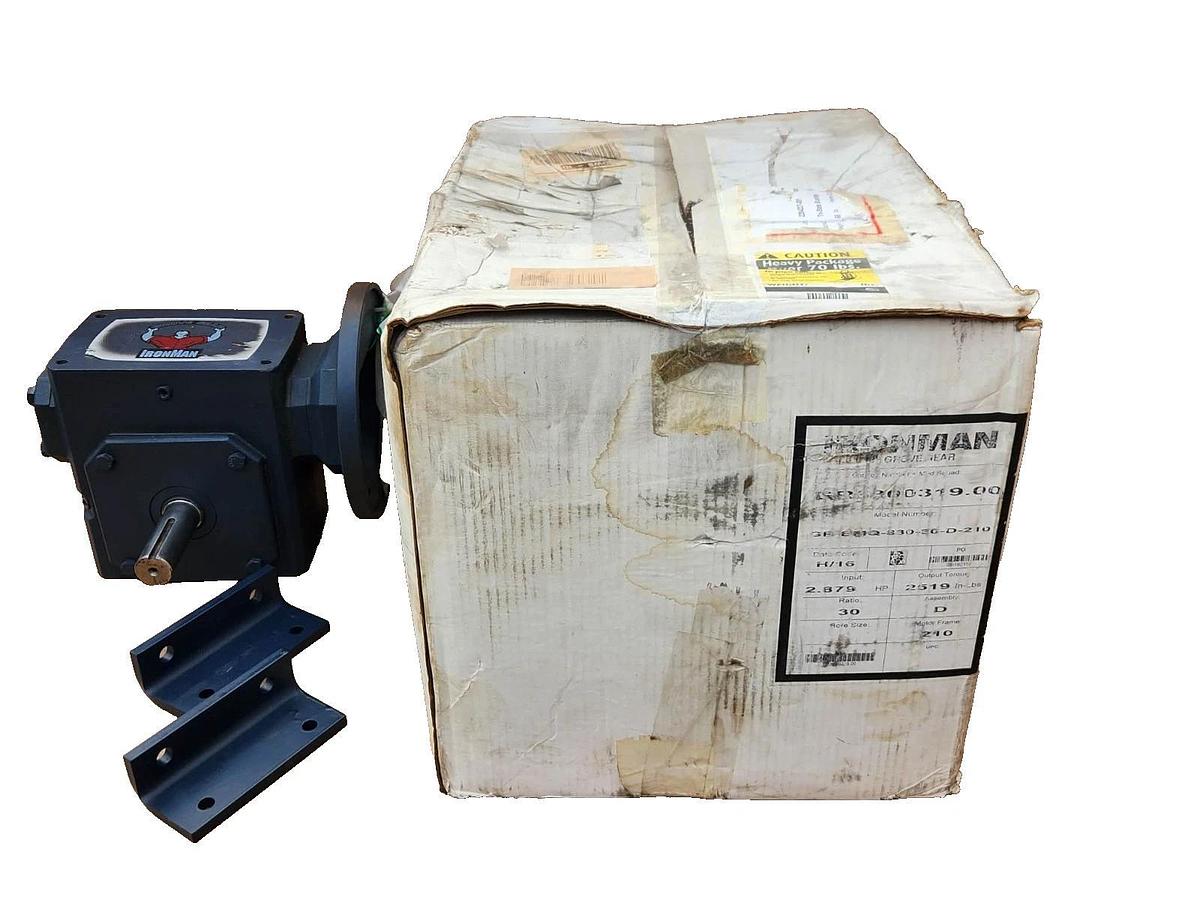 Ironman Grove Gear Speed Reducer Gearbox GR-BMQ-830-30-D-210 GR8300319.00 30:1