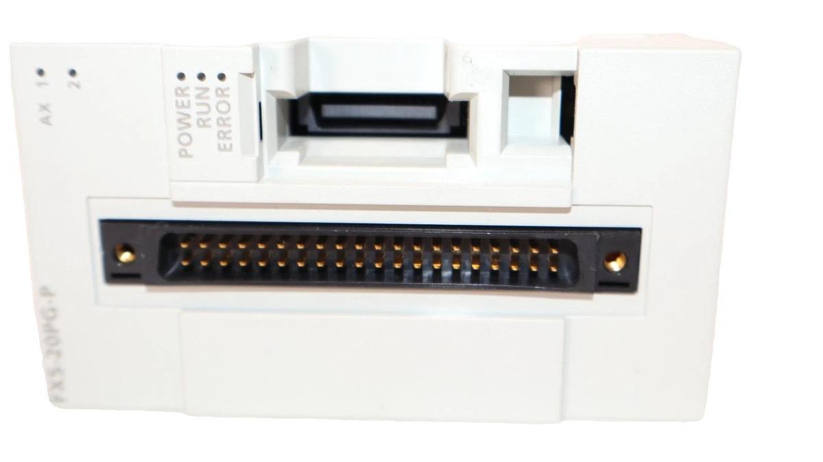 Used MITSUBISHI ELECTRIC FX5-20PG-P , FX520PGP 5/24Vdc 5mA Programmable Controller