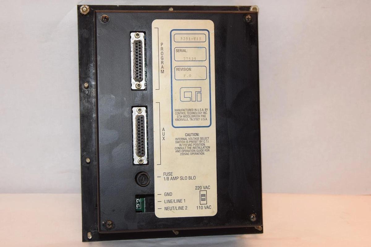 Used CTI 5251 , 5251-TI5 Rev. F.0 Operator Panel Access Module