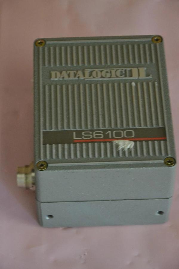 Used DATALOGIC DL BARCODE SCANNER LS6100 LS6100 R4 SH1586 LS6100-R4-SH1586 10-30vdc
