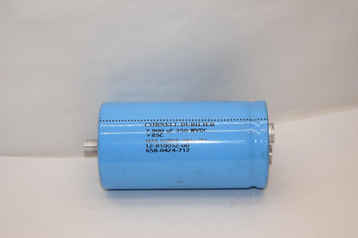 (NEW) CORNELL DUBILIER 12-810052-00 7,9000uf 350WVDC Capacitor