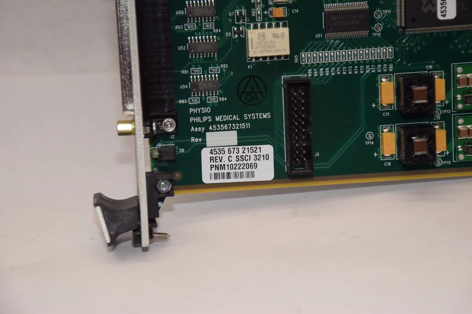Used PHILIPS 453567321511 , 4535 673 21521 Rev C Physio Circuit Board