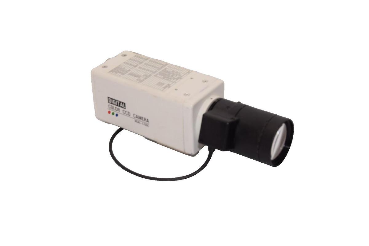 Used Weldex WDAC-5700C Digital Color CCD Camera with Pelco 5.0-50mm 1:1.4 Lens