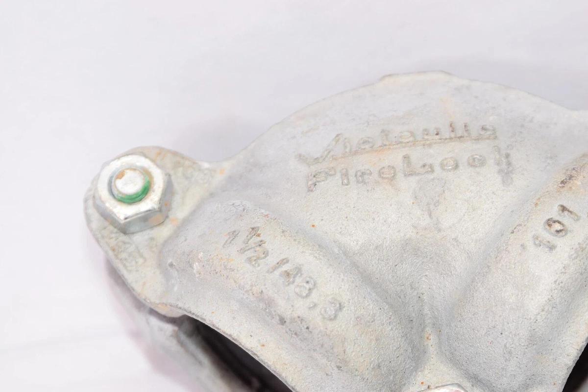 (NEW) VICTAULIC FireLock 1-1/2" / 48.3 101 90 Degree Fitting Galvanized