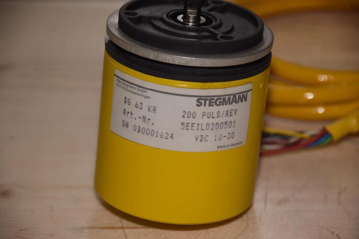 STEGMANN Encoder DG 63 KR DG63KR 5EEXL0200501 200 PULS/REV NEW