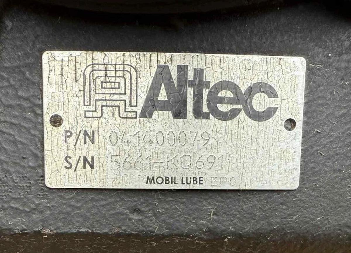 Altec Rotational Worm Gear Box Gearbox Assembly 041400079