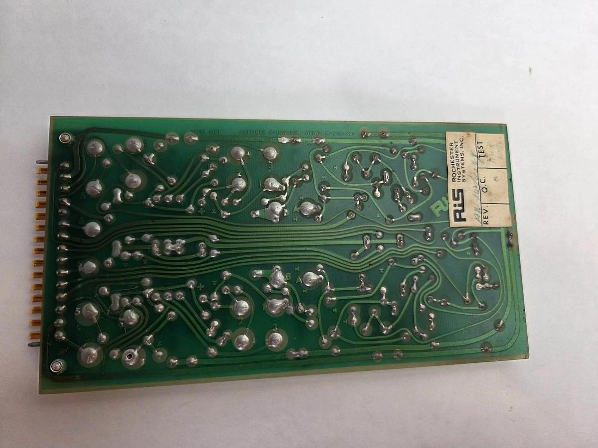 Used RIS ROCHESTER Circuit Board Card AN102 C-1013-539 C-1013-540 REV A