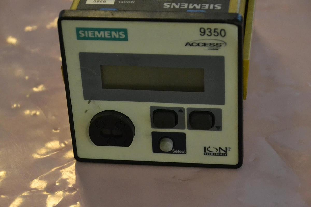 Used Siemens 9350 Power Meter 9350DC-100-0ZZZZA Ion Technology Access Compatible