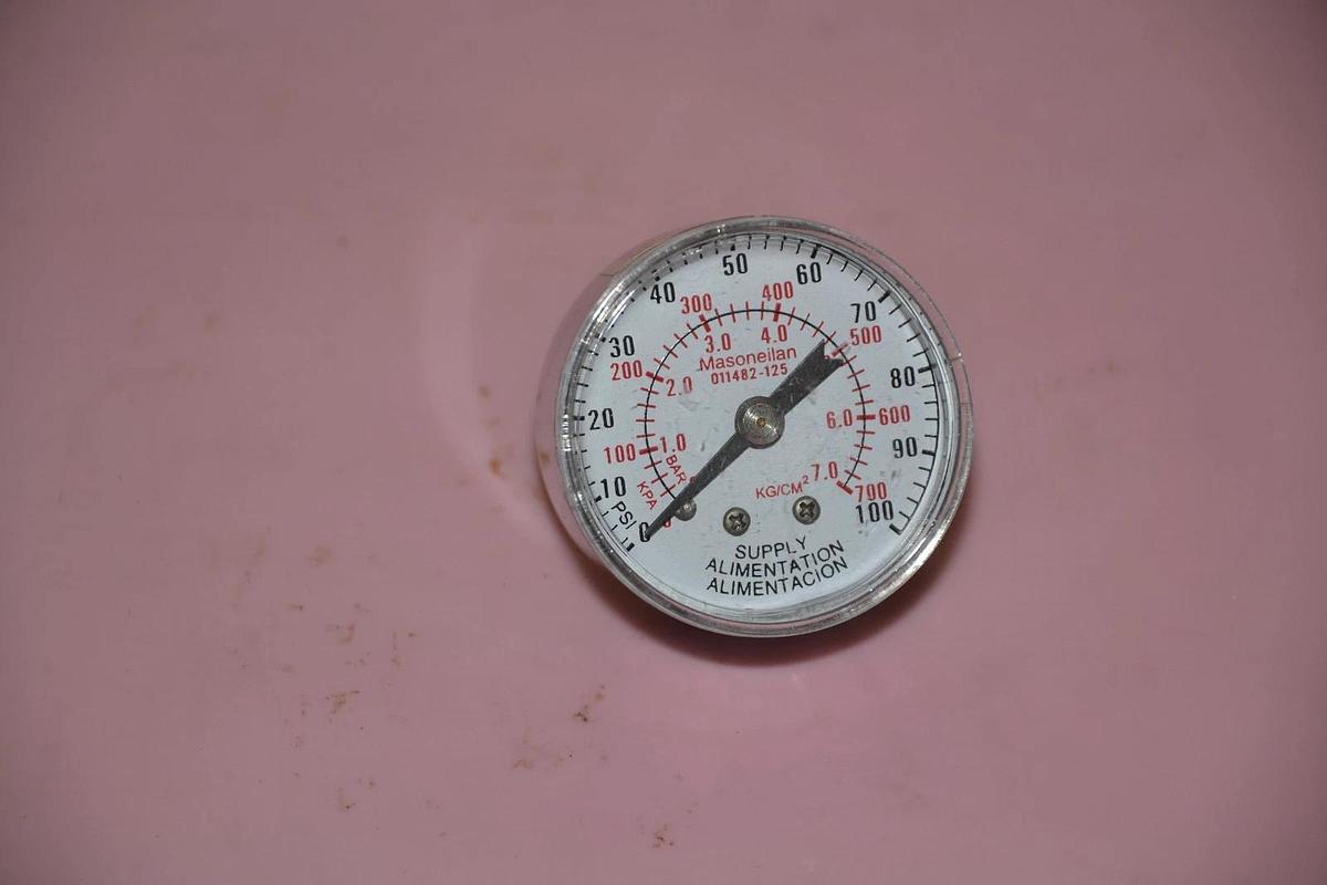 MASONEILAN GAUGE 011482-1205 011482 1205 0114821205 0-100 PSI 0-7.0 KG/CM NEW