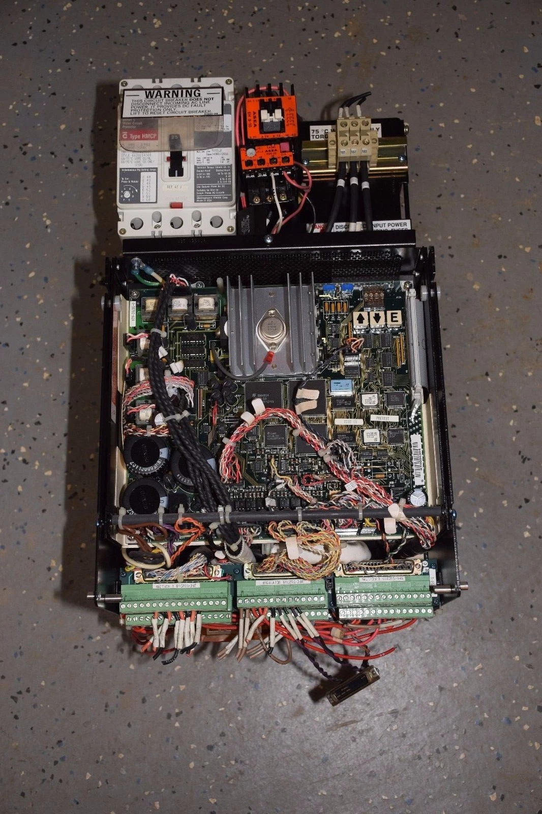 Used Reliance Electric Maxpak III 7.5hp Drive 7D8161 3ph 460v 910K8060 0-58703-61A