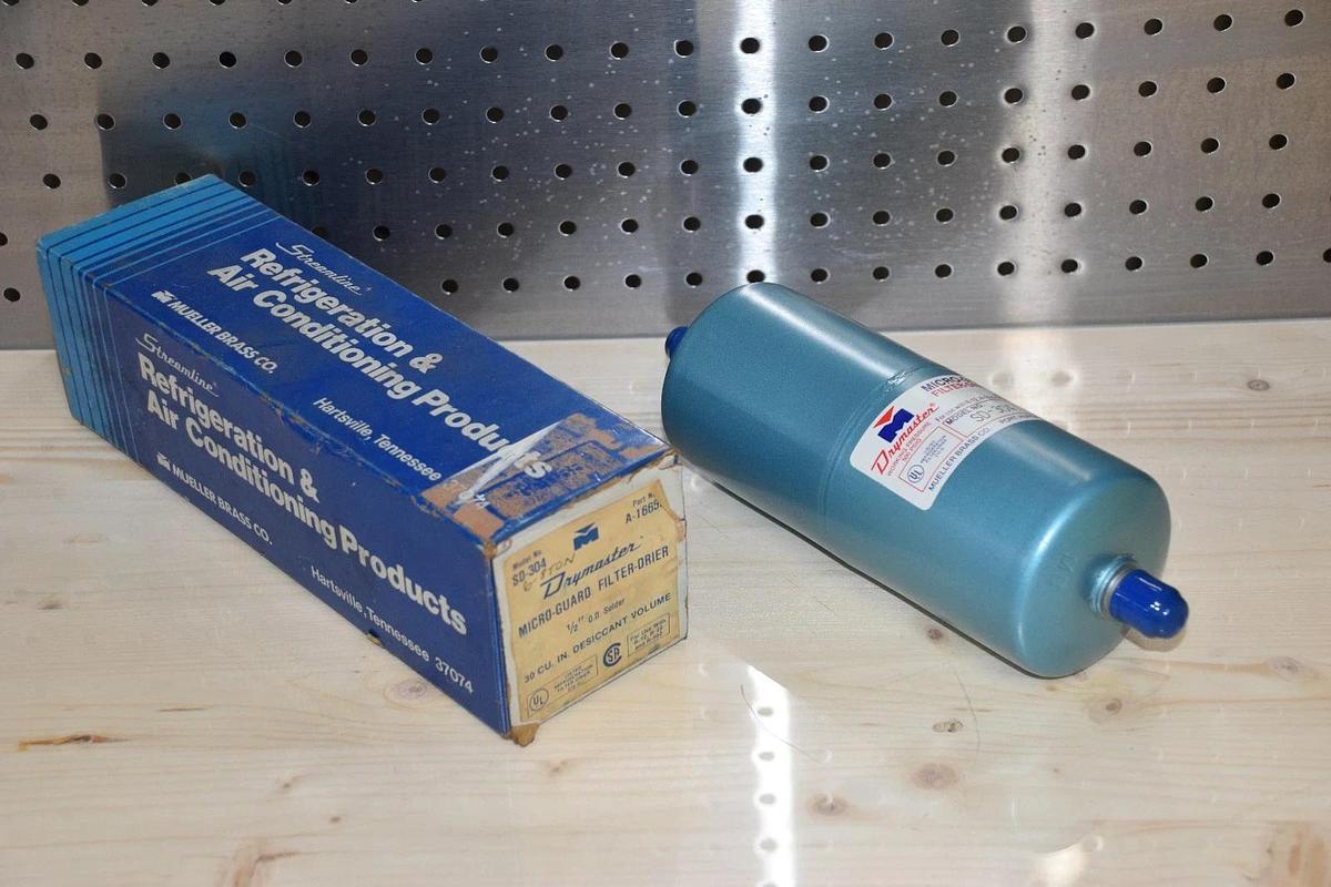 Drymaster A/C Filter Driere A16659 1/2" O.D. Solder SD-304 30 cu R-12 R-22 R-502