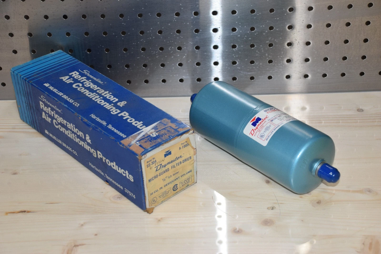 Drymaster A/C Filter Driere A16659 1/2" O.D. Solder SD-304 30 cu R-12 R-22 R-502