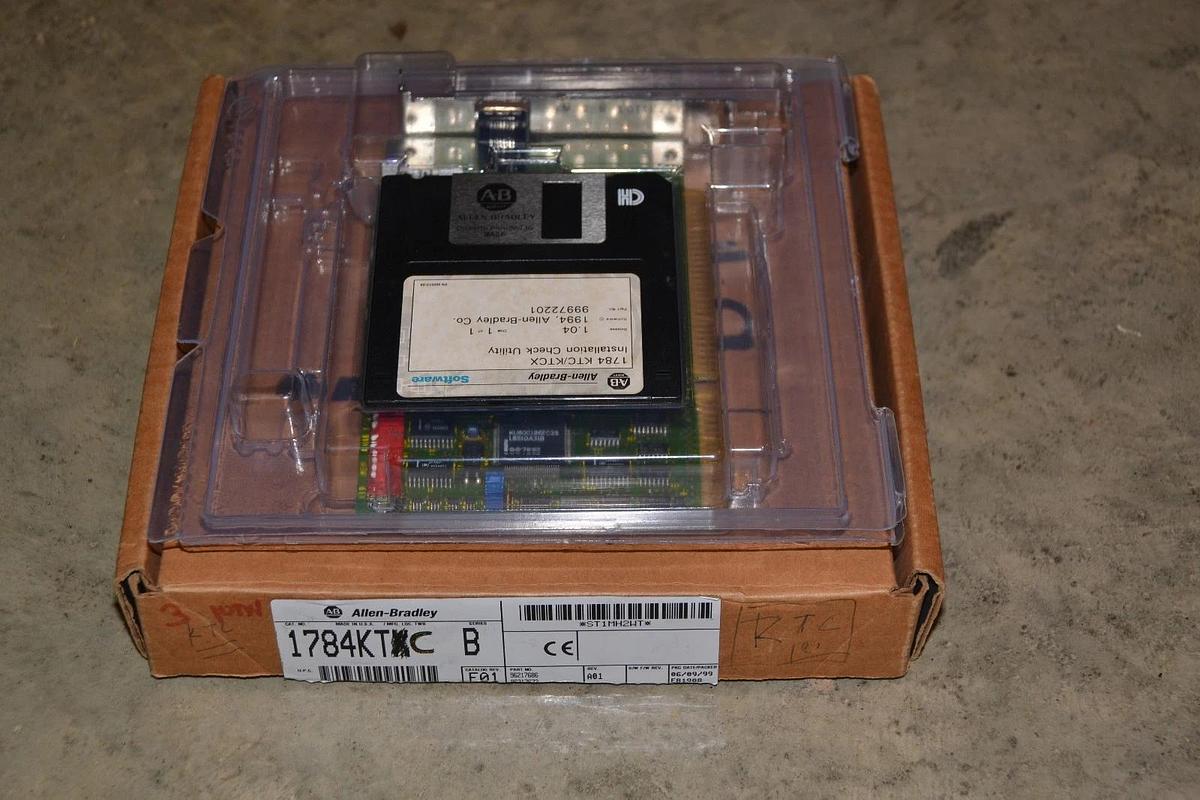 Allen Bradley Interface Card Module Board 1784KTC 1784-KTC Ser B Rev G01 NEW