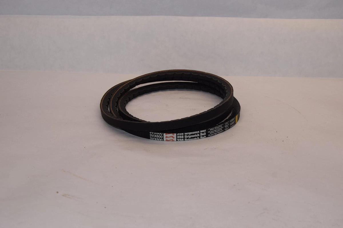 (NEW - Lot of 2) BROWNING 3VX600 358 Gripnotch Cogged V-Belt USA