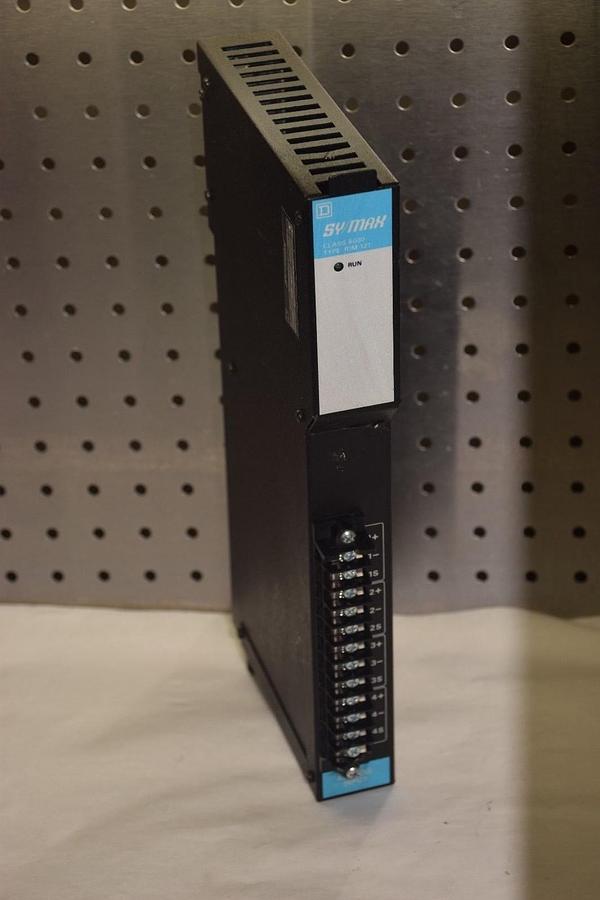Used Square D 8030 RIM-121 Ser B Analog Input Module SyMax PLC Card