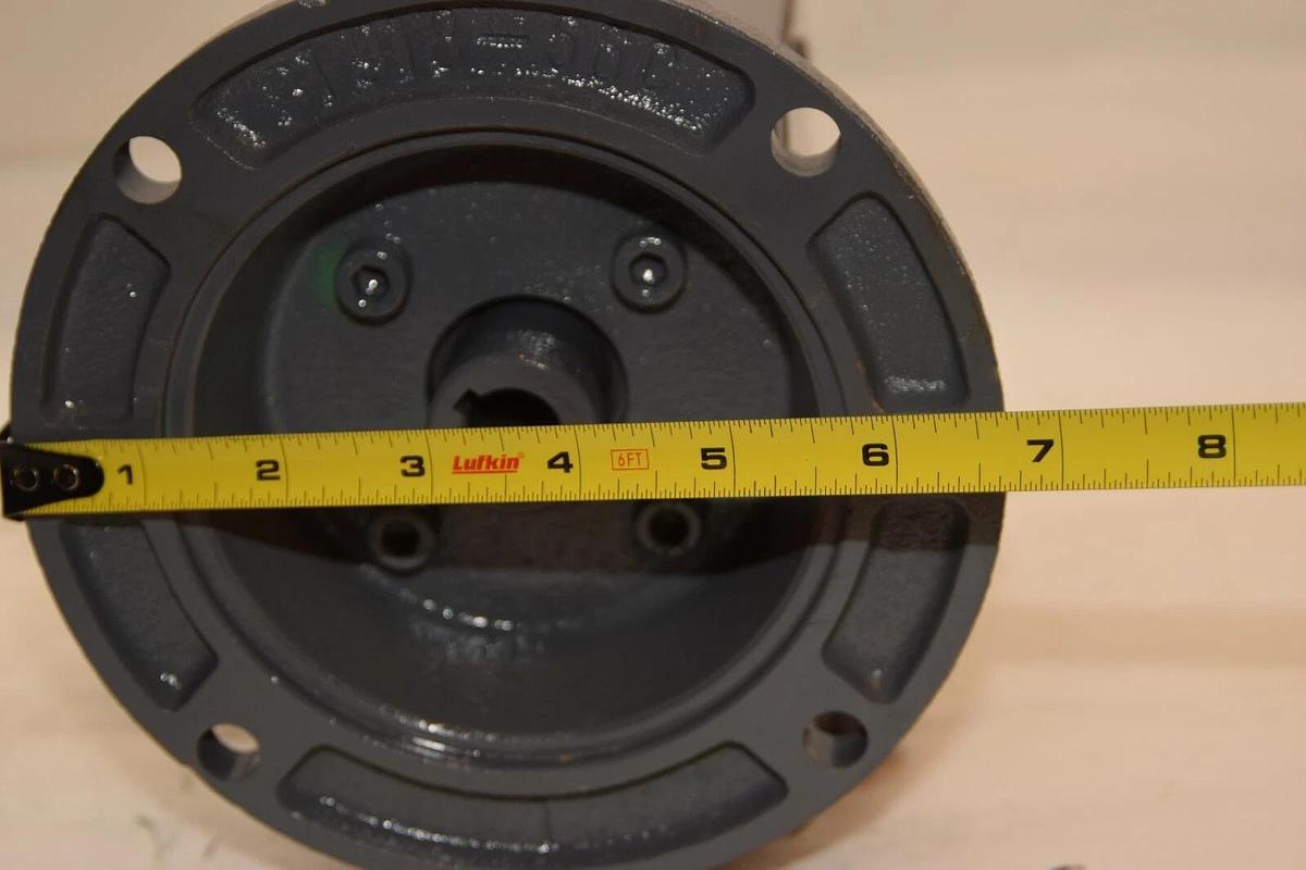 (NEW) STERLING ELEC. 2175BQ010562 10:1 7/8" Shaft Gear Box / Speed Reducer